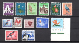 South Africa 1961/63 Set Definitive Stamps (Michel 287/99) MNH - Ungebraucht