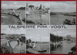 AK OELSNITZ Talsperre Pirk Vogtl VEB Bild Und Heimat Deutschland DDR Gelaufen Used Postcard A56 - Oelsnitz I. Vogtl.