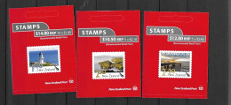 New Zealand 2012 S/A Landscapes SB158/60 Cat £61 - Postzegelboekjes