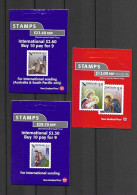 New Zealand 2019 S/A Christmas Booklets ($13, $23.40 & $29.70) - Markenheftchen