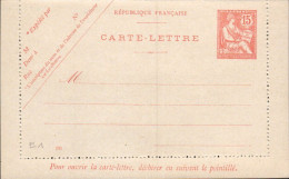 125-CL1  ENTIER LETTRE MOUCHON 15 CENT NEUF N°250 - Cartes/Enveloppes Réponse T