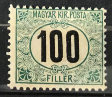 Timbre Taxe Hongrie 1903/1905 - Port Dû (Taxe)