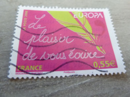 Europa - L'écriture D'une Lettre - 0.55 € - Yt 4181 - Multicolore - Oblitéré - Année 2008 - - 2008