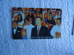 KOREA   USED CARDS  ROYAL  FAMILY - Corée Du Sud