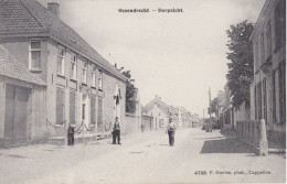 OSSENDRECHT 1920 DORPZICHT MET MENSEN - KLEINE ANIMATIE - UITG. HOELEN KAPELLEN 4708 - Other & Unclassified