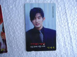 KOREA   USED CARDS  MODELS  MEN - Corée Du Sud