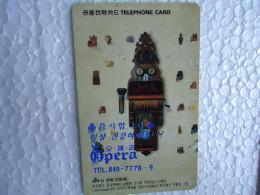 KOREA   USED CARDS TELEPHONES - Telephones