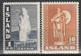 Island - Die Marken Sind Postfrisch **  Ohne Falz, Einwandfreie Erhaltung. - Unused Stamps