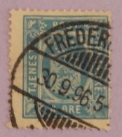 DANEMARK SERVICE YT 6B  OBLITÉRÉ ANNÉES 1875/1902  DENTELE 14X13,5 - Oficiales