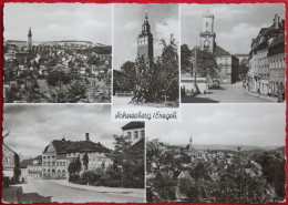 AK  Schneeberg Erzgebirge Heldge Verlag Deutschland DDR Gelaufen Used Postcard A60 - Schneeberg