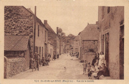 CPA 53 ST JEAN SUR ERVE RUE DE LA GAITE - Sonstige & Ohne Zuordnung