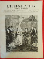 L'ILLUSTRATION 1980 - 5 FEVRIER 1881. THEATRE DE L'AMBIGU. BIBLIOTHEQUE NATIONALE PARIS. RABELAIS CURE DE MEUDON .NIGER - 1850 - 1899