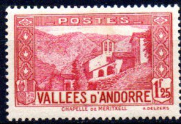 Andorre: Yvert N° 39A* - Neufs