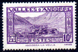 Andorre: Yvert N° 44* - Neufs
