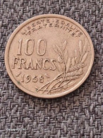 100 Fr Cochet 1958 CHOUETTE - 100 Francs