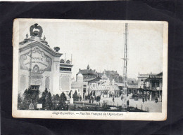 124298           Belgio,     Liege-Exposition,   Pavillon  Francais  De  L"Agriculture,   VG   1905 - Ausstellungen