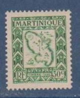 MARTINIQUE    N°  YVERT  :  TAXE 28     NEUF AVEC CHARNIERES      ( CHARN  03/ 48  ) - Portomarken