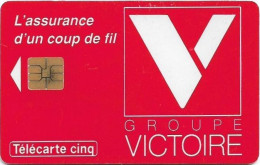 France - Les Cinq Unites - Groupe Victoire - Gn008 - 11.1993, 5Units, 40.000ex, Used - 5 Unités