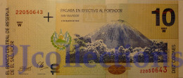 EL SALVADOR 10 COLONES 1998 PICK 148b UNC - El Salvador