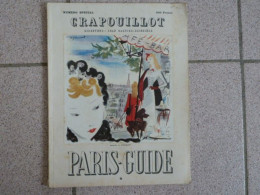 P6 Le Crapouillot - No Special Paris-Guide - Aquarelle De Dignimont En Couverture - 1951 - Actualité Arts Et Spectacles - Toerisme En Regio's