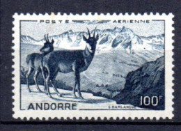 Andorre: Yvert N° A 1* - Luftpost