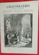 L'ILLUSTRATION 1989 - 9 AVRIL 1881. LE TRIBUT DE ZAMORA OPERA. LA CULTE DE LA DEESSE RAISON. ESCARGOTS SNAILS - 1850 - 1899