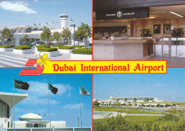 CPA - THE AIRPORT FROM DUBAI, COLLAGE - UNITED ARAB EMIRATES - Ver. Arab. Emirate