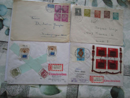 Lot De 40 Lettres D'allemagne Beaus Affranchissements - Sammlungen