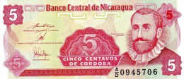 NEUF : BILLET DE 5 CENTAVOS - NICARAGUA (1991) - Nicaragua