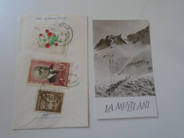 D197929 Romania Small Stationery Lilliput  Cover  Arad 1965  Sent To Hungary  Brenner Éva   Stamp  Train Berry Sibelius - Covers & Documents