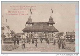 59 - ROUBAIX--Exposition Internationale Du Nord De La France 1911--Montres Zénith-Chronometres --animé--pub Verso - Roubaix