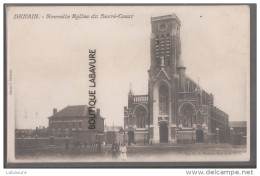 59---DENAIN--Nouvelle Eglise Du Sacré Coeur--animé - Denain