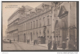 59---VALENCIENNES--Eglise St Nicolas Et Le Lycée----animé - Valenciennes