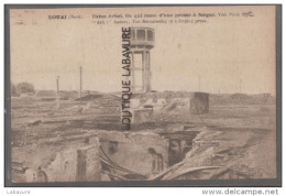 59--DOUAI-LOT 2 CPA--Usine Arbel-ce Qu'il Reste D'une Presse à Forger--pas Courante Et Usine ARbel Passerelle Ecroulée - Douai