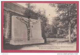 59 - LE QUESNOY--Monument Commemoratif érigé A La Mémoire Des Enfants Du Quesnoy Morts Pour La Patrie - Le Quesnoy