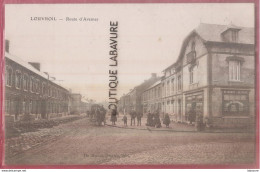 59 - LOUVROIL---Route D'Avesnes--commerce--attelage--animé - Louvroil