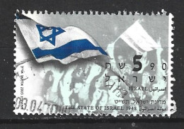 ISRAËL. N°1674 Oblitéré De 2003. Drapeau Israélien. - Timbres