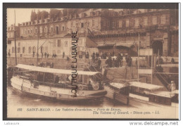 35--SAINT MALO --Les Vedettes Dinardaises--Porte De Dinan-animé---cpsm Pf - Saint Malo