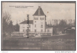 87--Environs De SAINT MATHIEU---Chateau De Séchère - Saint Mathieu