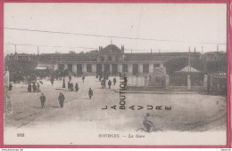 18 - BOURGES--La Gare---animé - Bourges