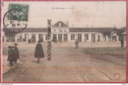 18 - BOURGES--- Gare---animé - Bourges