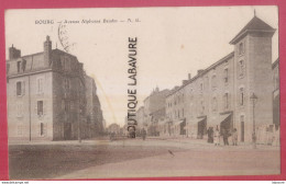 01 - BOURG---Avenue Alphonse Baudin--animé - Other & Unclassified