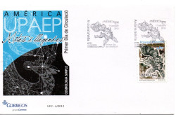 Andorra 2012 Upaep FDC Myths And Leyends - Other & Unclassified