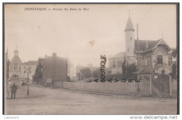 59----DUNKERQUE--Avenue Des Bains De Mer--animé - Dunkerque