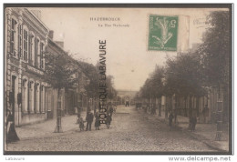59----HAZEBROUCK--La Rue Nationale--animé - Hazebrouck
