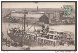 59----DUNKERQUE --Un Coin Du Bassin Freycinet--bateau Arrimé - Dunkerque