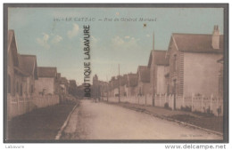 59----LE CATEAU--Rue Du Général Morland--cpsm Pf Colorisée - Le Cateau