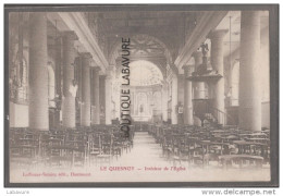 59--LE QUESNOY---Interieur De L'Eglise - Le Quesnoy