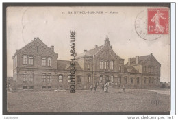 62----SAINT POL SUR MER---Mairie--animé - Saint Pol Sur Mer