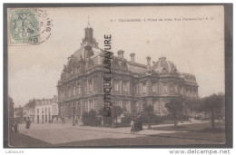 59 - TOURCOING--L'Hotel De Ville--vue D'ensemble--animé - Tourcoing
